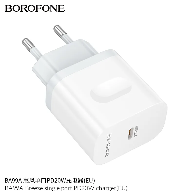 BA99A Breeze single port PD20W charger (EU)